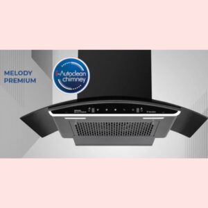 Kutchina Melody 75 Premium Chimney | Auto-Clean & 1400m³/hr