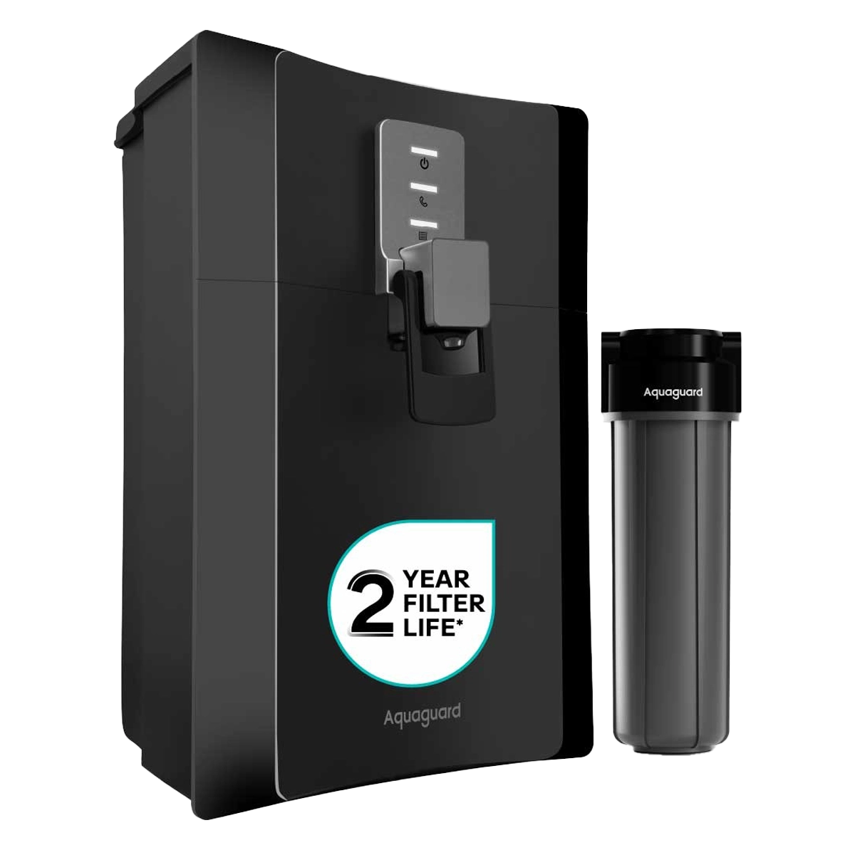 Aquaguard Sure Hydra RO+UV+UF 2X Water Purifier | 2 Year Filter Life | Saves 60% More Water with Aquasaver RO Technology 1 Aquaguard Sure Hydra RO+UV+UF 2X water purifier
