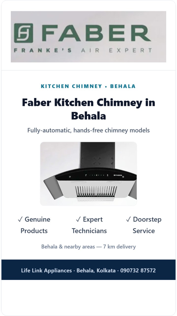 Faber Kitchen Chimney in Behala, Kolkata