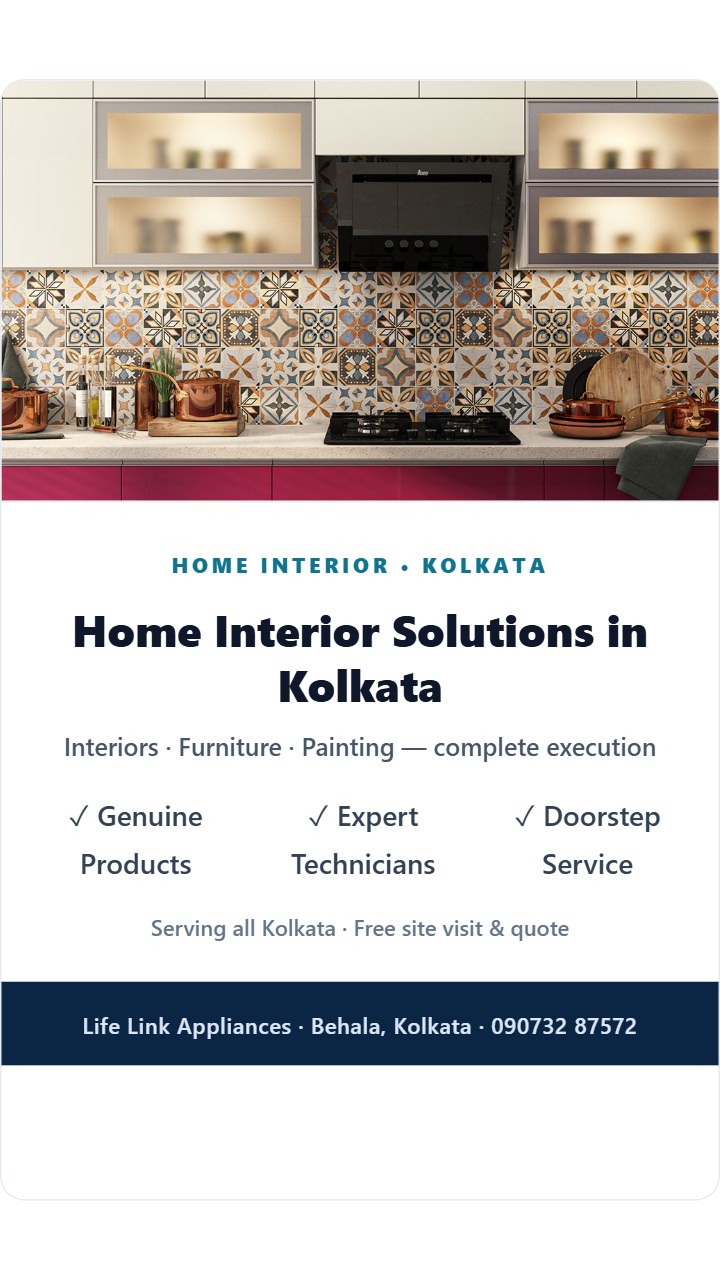 Home Interior Solutions in Kolkata